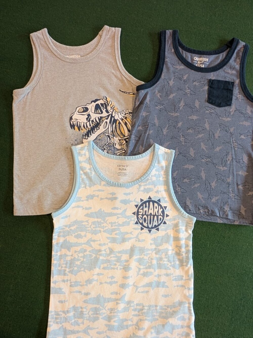 Bundle Boy's Tank Tops 5T 💙